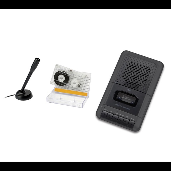 Brand New Cassette Recorder with External Microphone 🎤 and 7 New Cassette Tapes - Picture 6 of 11